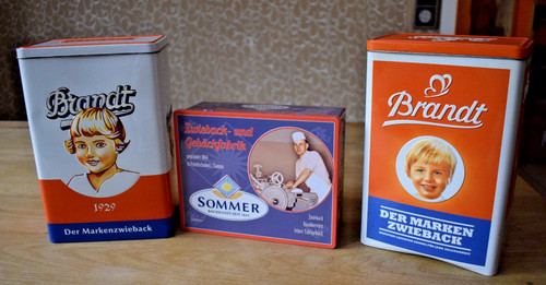 Blechdose zwieback - blechdose,