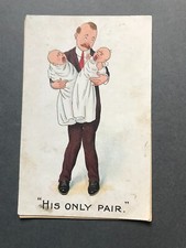 Vintage 1916 Comic Postkarte