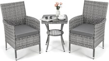 Tlg sofa set korbgeflecht - 3-tlg, sofa-set