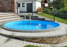 Stahlwandpool Schwimmbecken