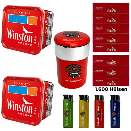 Winston red rot volumentabak - winston,