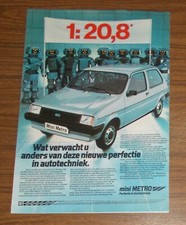Seltene Werbung AUSTIN MINI