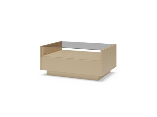 Couchtisch hiro mit - hiro, glasplatte