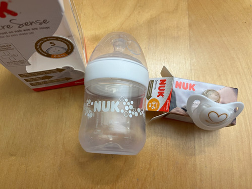 Nuk nature sense babyflasche - nature,