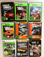 PC Computer Spiele Need for Speed Alarm Cobra WRC Dirt Konvolut Sammlung
