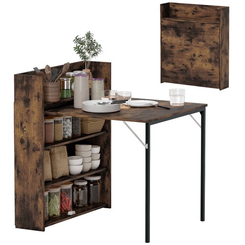 Esstisch klappbar mit regal - esstisch,