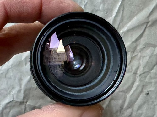 Lichtstarkes objektiv lens - objektiv, tv-lens