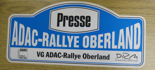Aufkleber als presse schild - aufkleber,