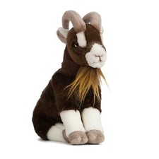 Plüsch-Ziege sitzend