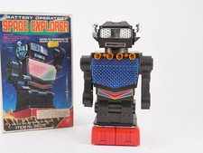 Robot SPACE EXPLORER 1970 Grau