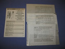 neue mode Schnittmuster, Jacke/Hose/Rock, Nr. 22117, Gr. 38-50,  Retro Vintage!