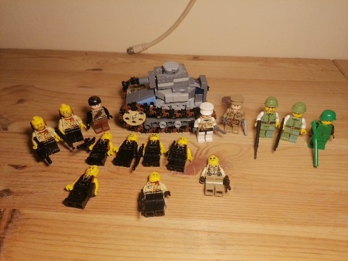 Lego soldaten mit panzer - lego,