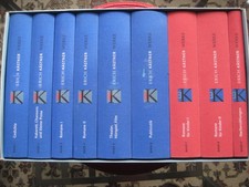 Erich Kästner. Werke. Büchergilde, gebundene 9-bändige Ausgabe im Schuber