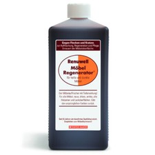 RENUWELL Möbel Regenerator® Pflege Politur für helle/dunkle Möbel 1 Liter 1000ml