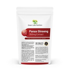 Koreanischer Ginseng 350 mg Tab – Energie, Fokus, Vitalität, Ginsenoside Support