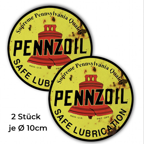 Pennzoil aufkleber vintage - aufkleber,