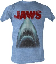 Der Hai Jaws Stressed Out T-Shirt Shirt Herren Offiziell Spielberg Movie