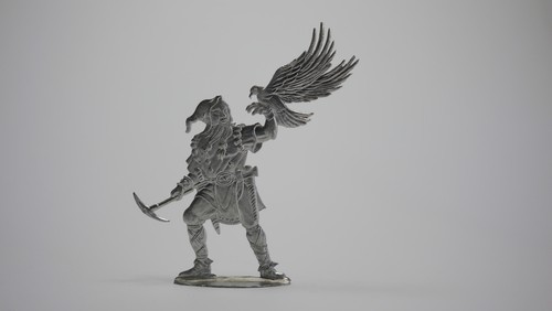 Zinnflachfigur fantasy held - zinnflachfigur,, fantasy,held