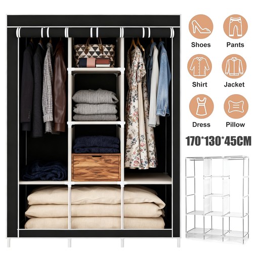 Kleiderschrank stoffschrank - kleiderschrank,