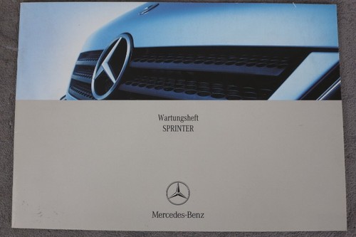 Mercedes benz wartungsheft - benz,