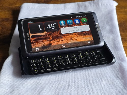 Schwarz entsperrtes smartphone - entsperrtes,