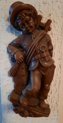 Wachsfigur schornsteinfeger - wachsfigur, /
