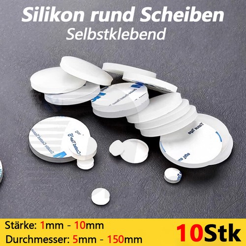 10x selbstklebend silikon - selbstklebend,