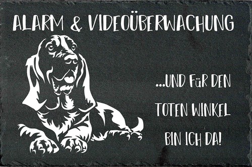 Basset hound hundewarnschild - hound,
