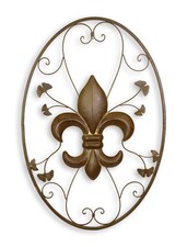 Eine Wanddekoration aus Eisen