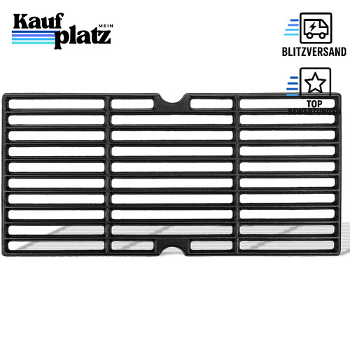 Gusseisen grillrost 43x21cm - grillrost,