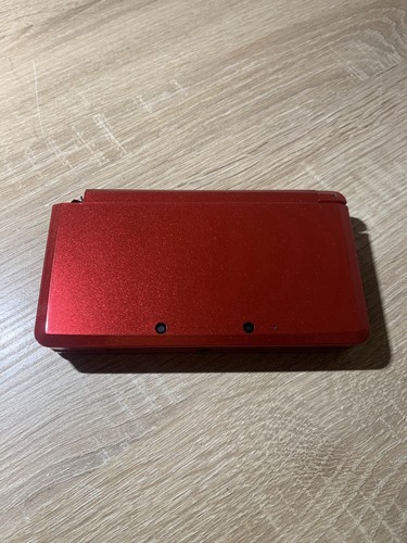 1389 nintendo 3ds metallic - metallic, red