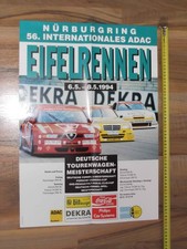 1994 DTM Poster Eifelrennen Alfa Romeo 155 V6 TI Nicola Larini MB Opel Calibra V