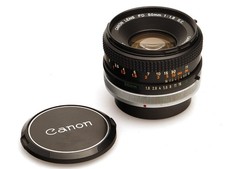 Canon Standard Objektiv Lens FD 50mm / 1:1.8 S.C. für Canon FD - defekt !