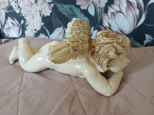 Porzellan keramik figur engel - porzellan,