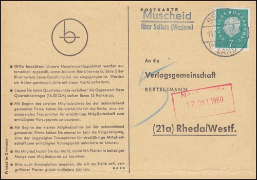 Landpost muscheid über - muscheid,