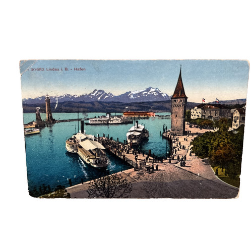 Postkarte lindau bodensee - postkarte, ak