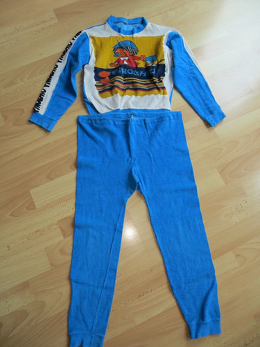 Vintage schlafanzug pinocchio - schlafanzug,
