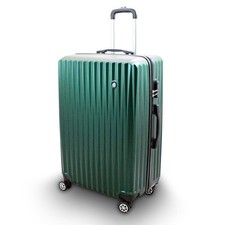 Reisekoffer Reisetrolley Hartschale Teleskopgriff General XL Grün BARUT