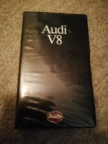 Audi original vhs video - v8,