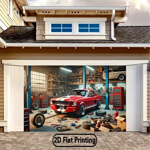 Auto reparaturraum gebogen - auto,