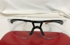 Uvex Protege Black Frame Clear