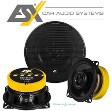 ESX Quantum QXE42 120 Watt 10cm 2-Wege Koaxial Lautsprecher 100mm Auto Boxen