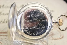 Antike A. Lange und Söhne Systeme Glashütte Taschenuhr Silber pocket watch 59570