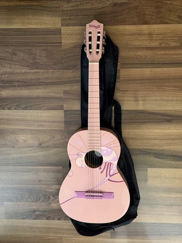 Stagg kindergitarre rosa - kindergitarre,