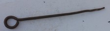 alter Eisenstab ? Eisen mit Öse Oese geschmiedet für Feuer Kamin
