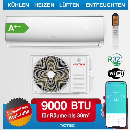 Split klimaanlage 9000 - split, btu