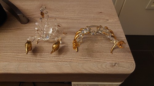 Glasfiguren set skorpion - glasfiguren,