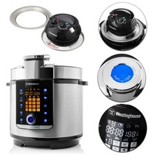 Westinghouse WKCPPC100SP Schnell Kochtopf Multikocher Halogenofen 6L 16 Programm