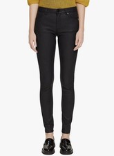 Esprit Lederimitat Hose Skinny Kunstlederhose Schwarz Gr 28/32, S,Neu