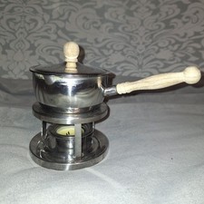 Sauteuse 10 cm Durchmesser  mit Holzstiel